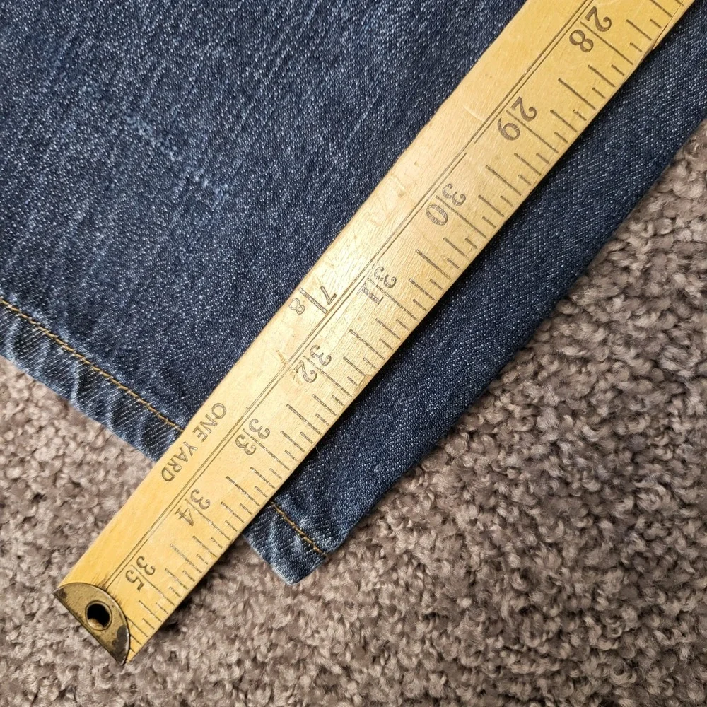 Levis 559 Vtg Y2K Relaxed Straight Jeans Mens 32x36 Blue Excellent Dark Wash
